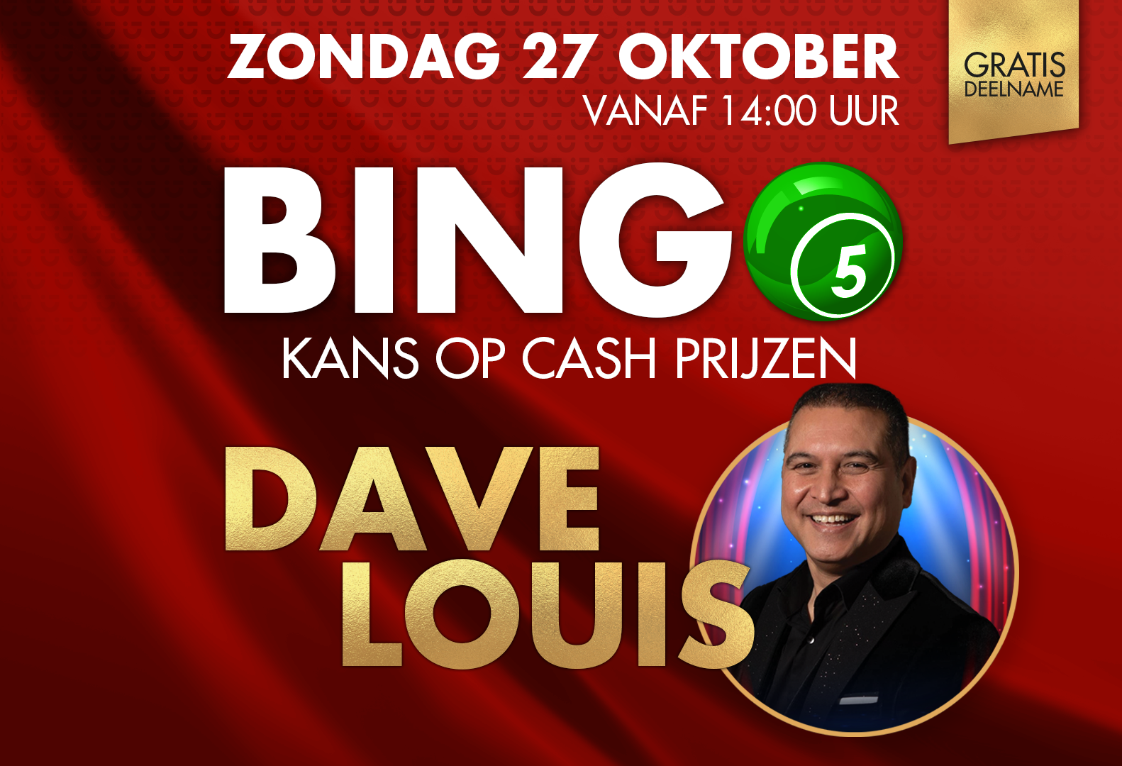 Circus Gran Casino Bingo met Dave Louis