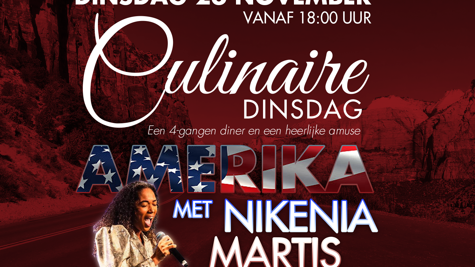 Circus Gran Casino Culinaire Dinsdag met Nikenia Martis