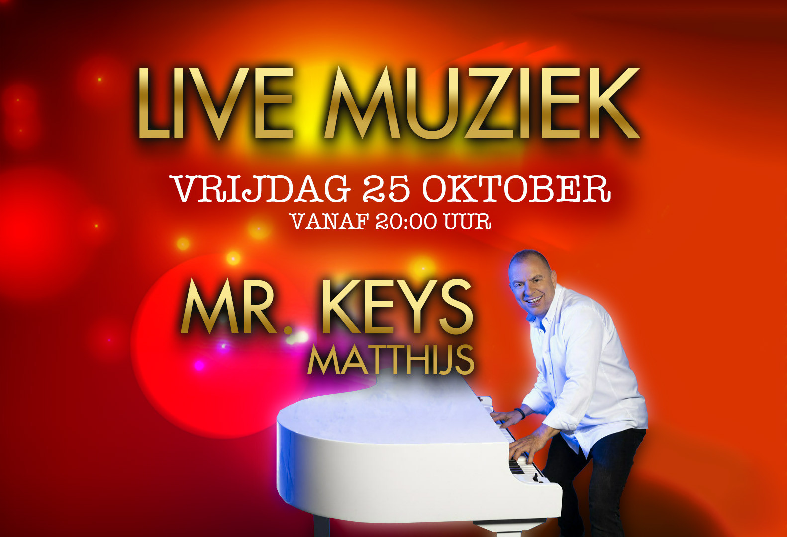 Circus Gran Casino Live Muziek MR Keys Matthijs